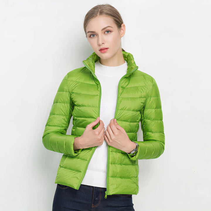 Lightweight Quilted Puffer Jacket for Women