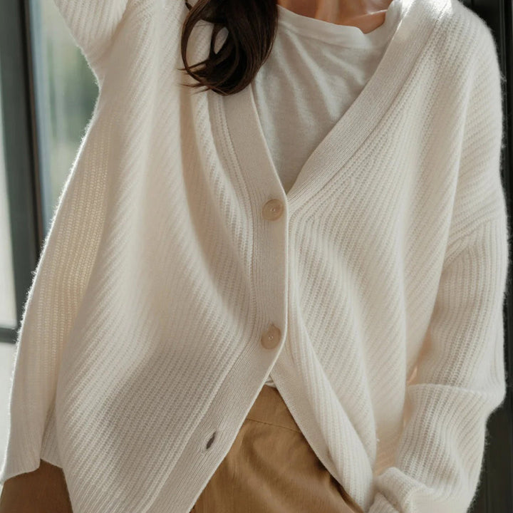 Oversized Cashmere Cardigan for Women