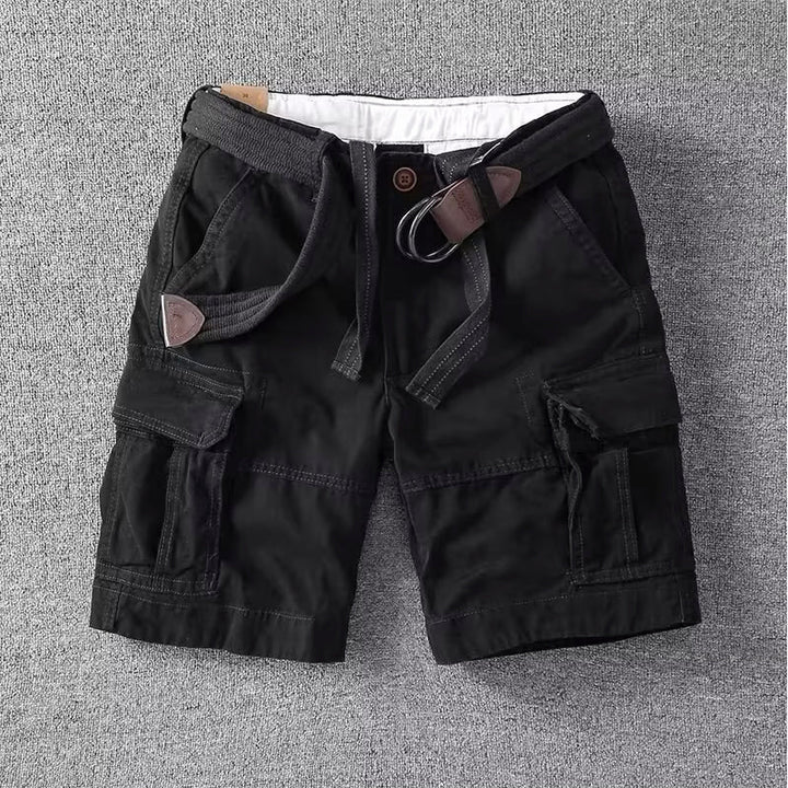 Cargo Shorts with Utility Pockets for Men