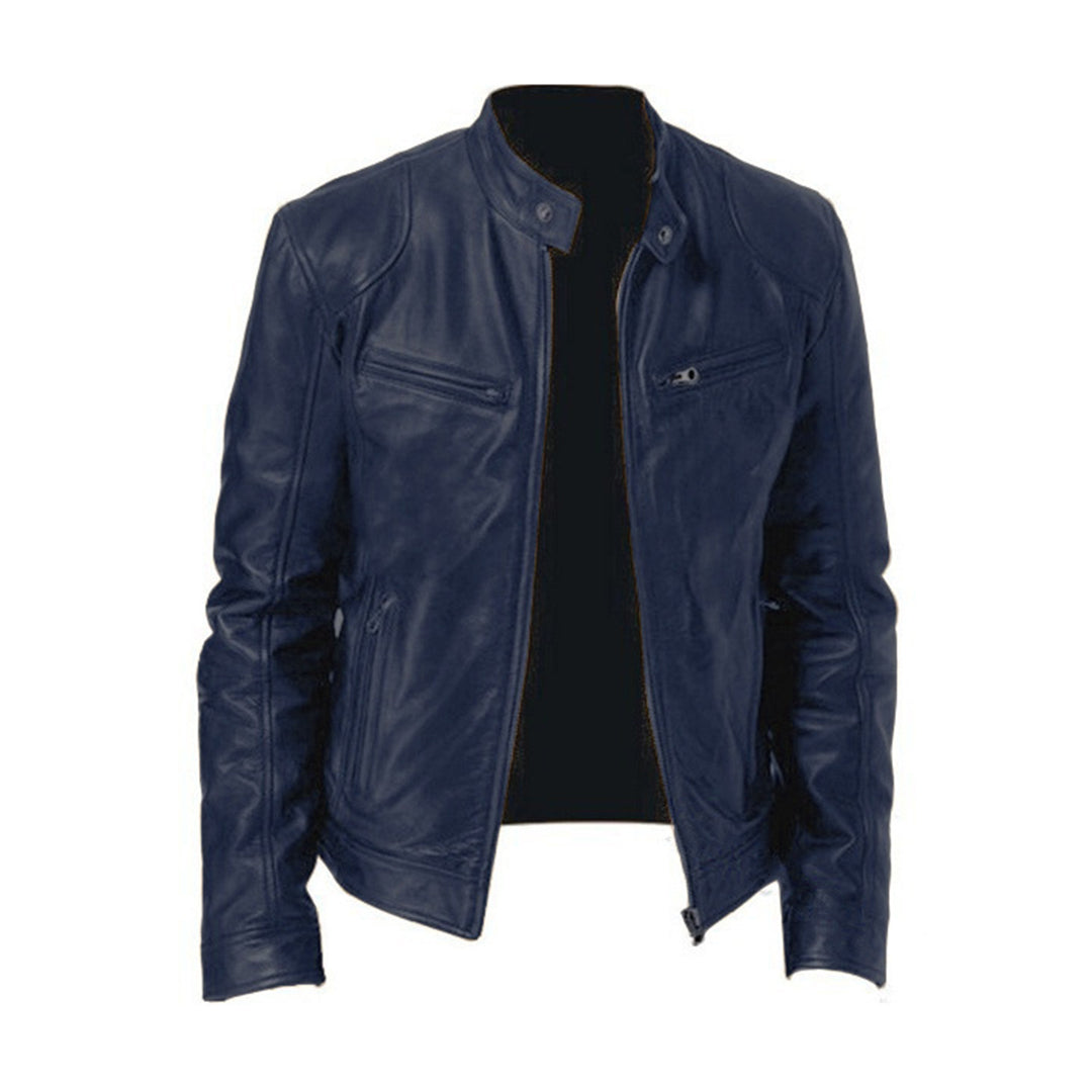 Lightweight Leather Summer Jacket for Men