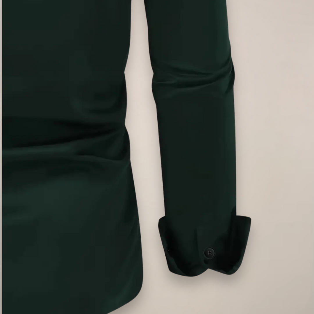 Slim Fit Long Sleeve Shirt for Men