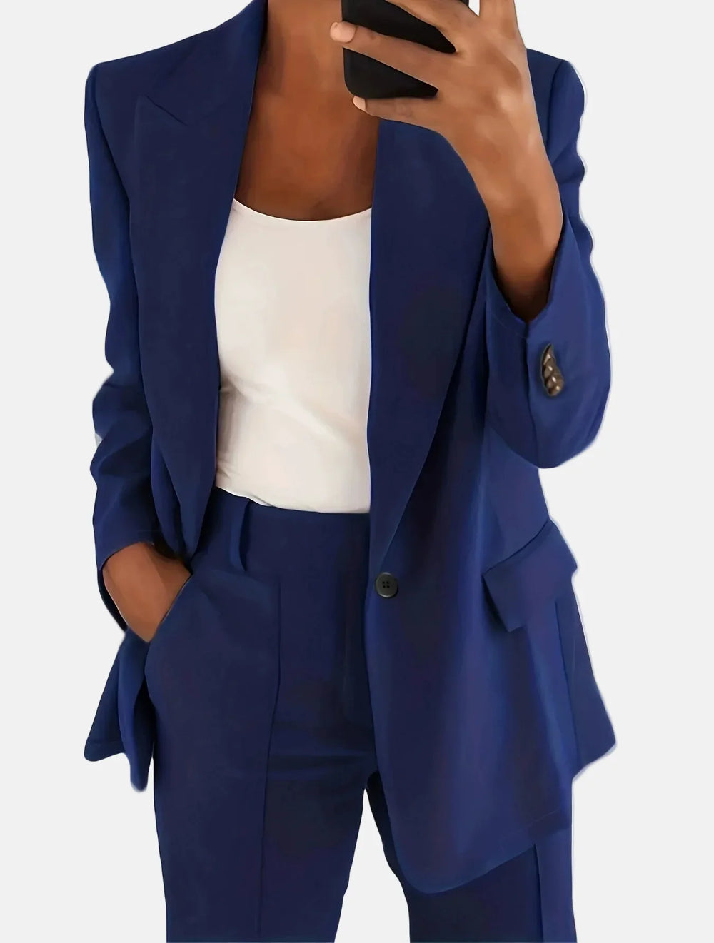 Tailored Blazer and Trouser Set for Women