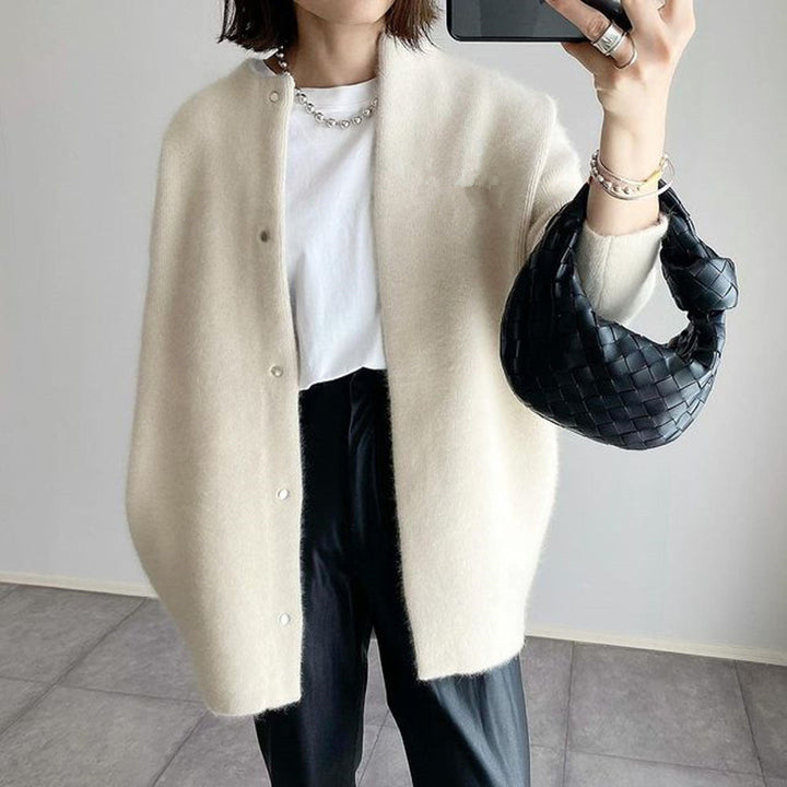 Long Open-Front Cardigan for Women