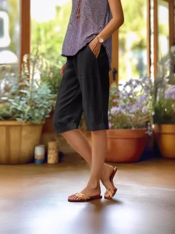 Relaxed Bermuda Shorts for Women