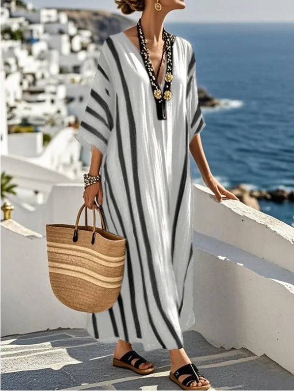 Long Kaftan Maxi Dress for Women
