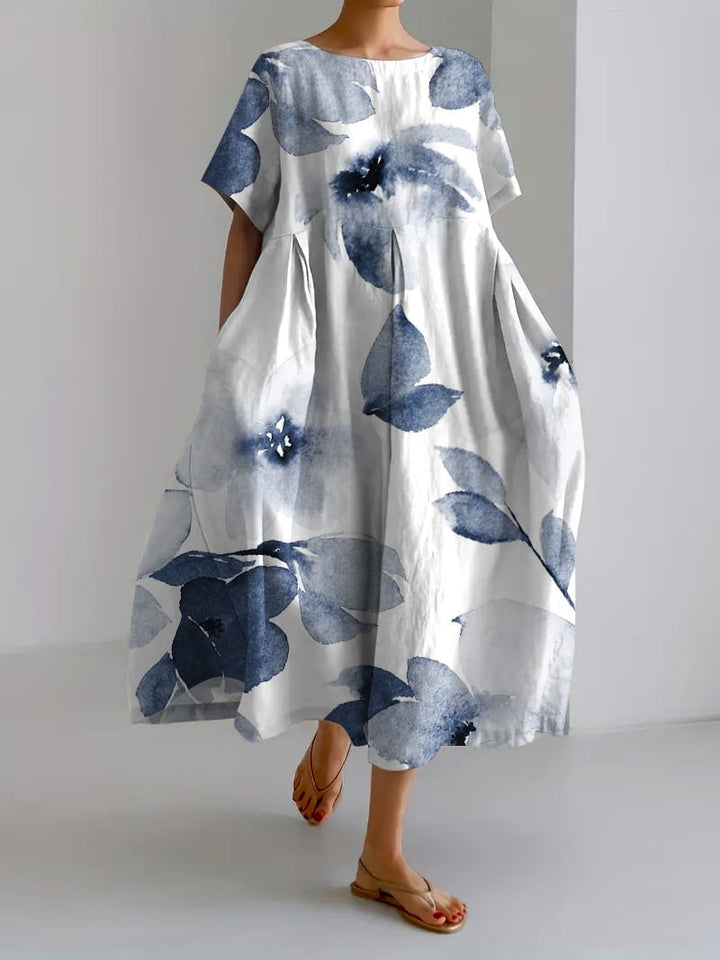 Floral Print Maxi Dress for Women