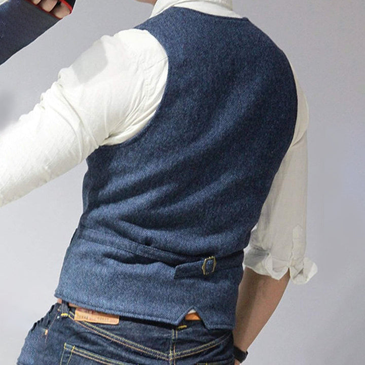 Slim Fit Summer Vest for Men