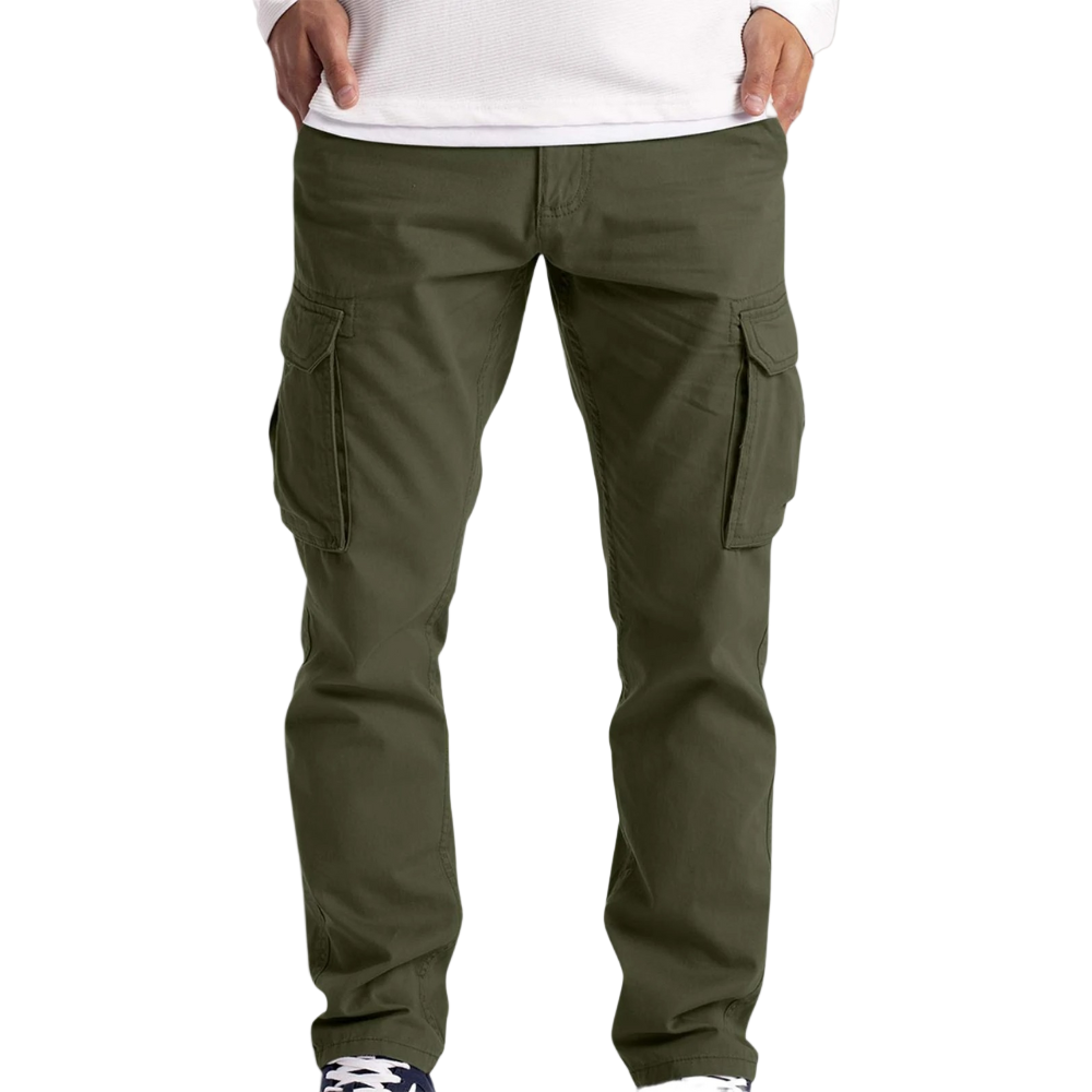 Multi Pocket Slim Fit Cargo Pants for Men