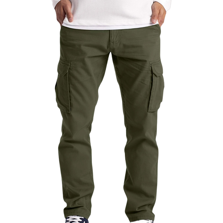 Multi Pocket Slim Fit Cargo Pants for Men