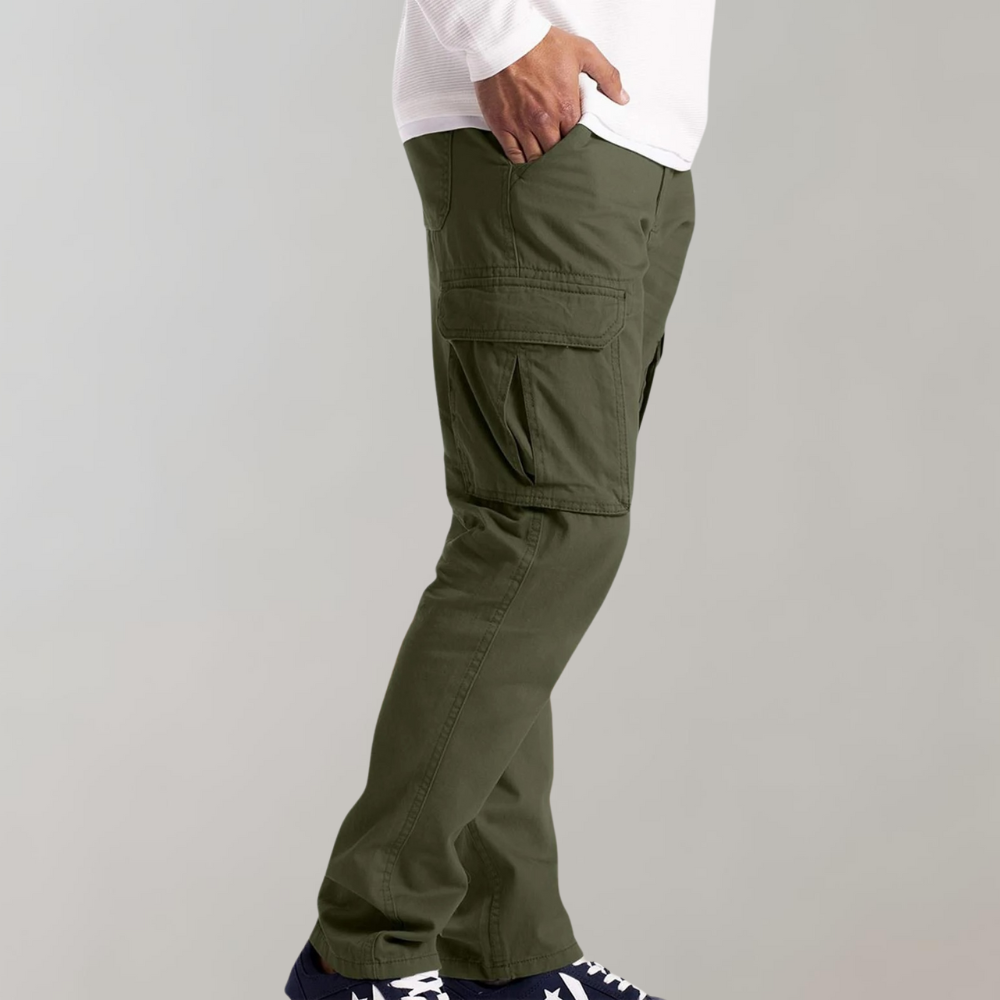 Multi Pocket Slim Fit Cargo Pants for Men