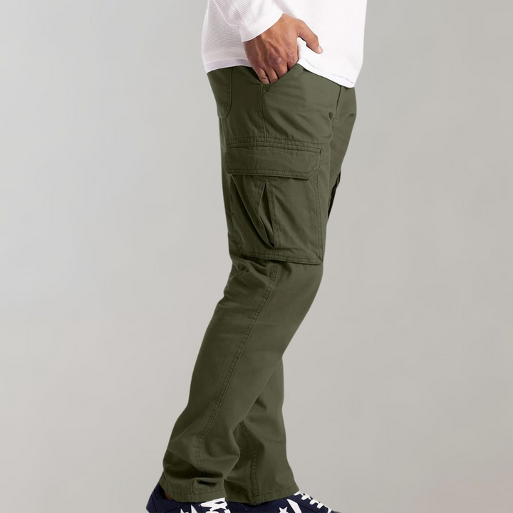 Multi Pocket Slim Fit Cargo Pants for Men