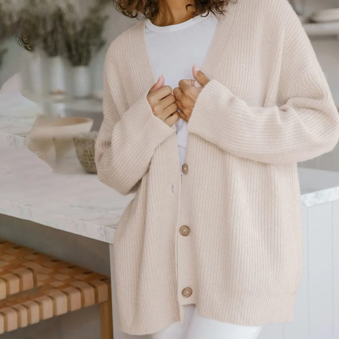 Oversized Cashmere Cardigan for Women