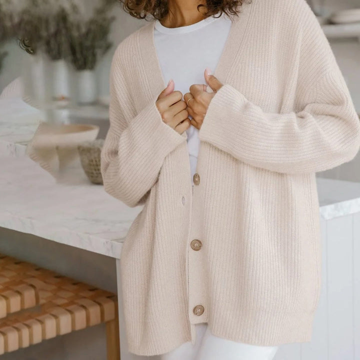Oversized Cashmere Cardigan for Women