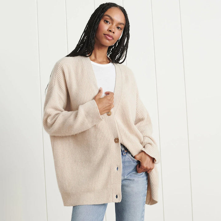 Oversized Cashmere Cardigan for Women