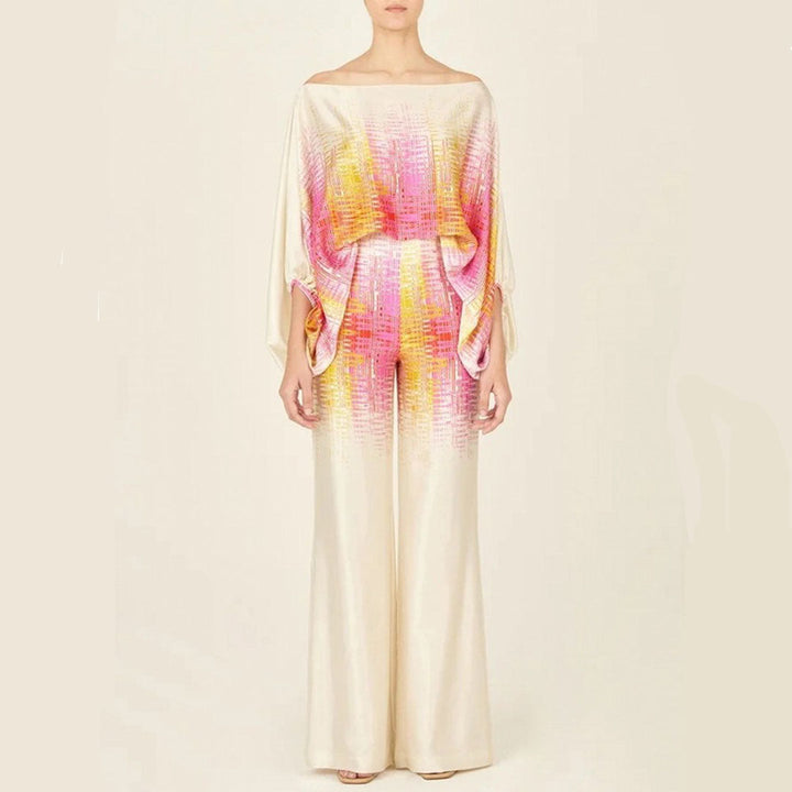 Two-Piece Summer Top and Shorts Set for Women