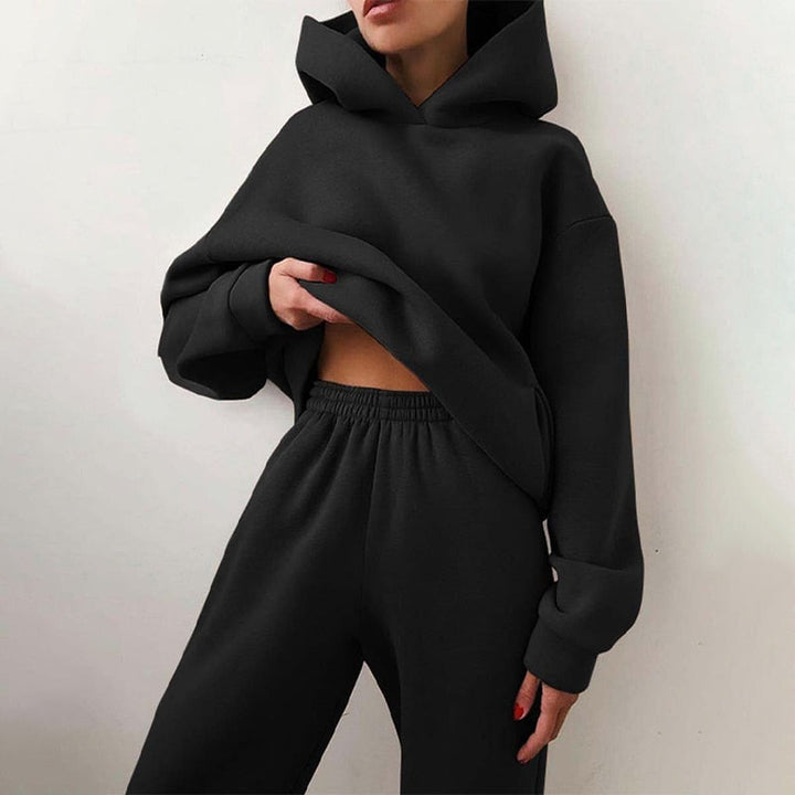 Oversized Hoodie and Jogger Set for Women