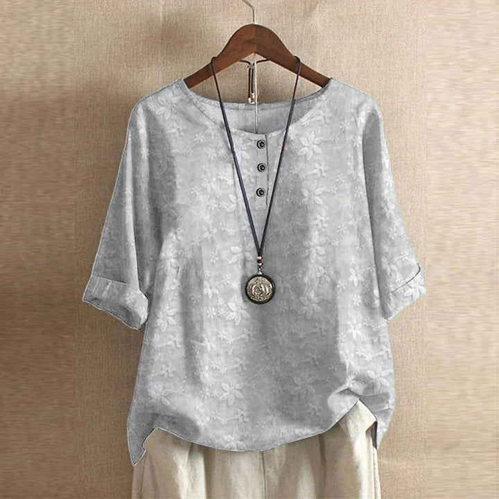Printed Bohemian Blouse for Women