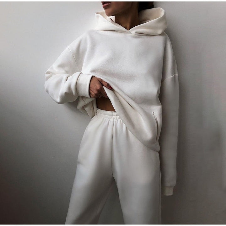 Oversized Hoodie and Jogger Set for Women