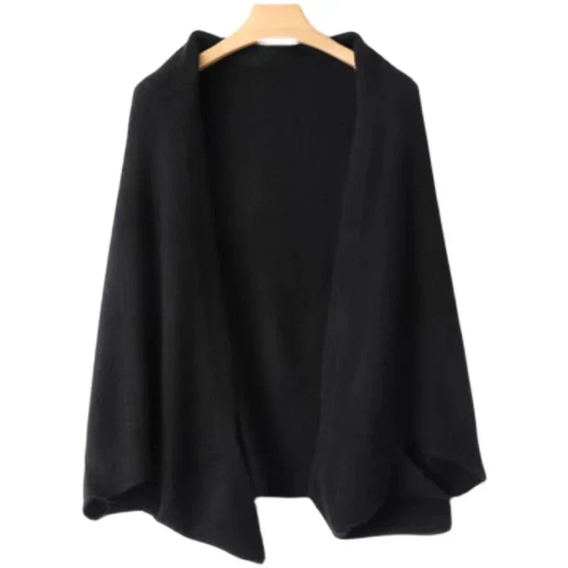 Oversized Shawl Collar Cardigan for Women