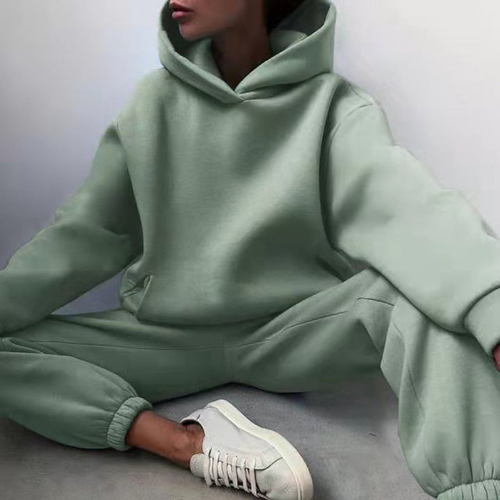 Oversized Hoodie and Jogger Set for Women