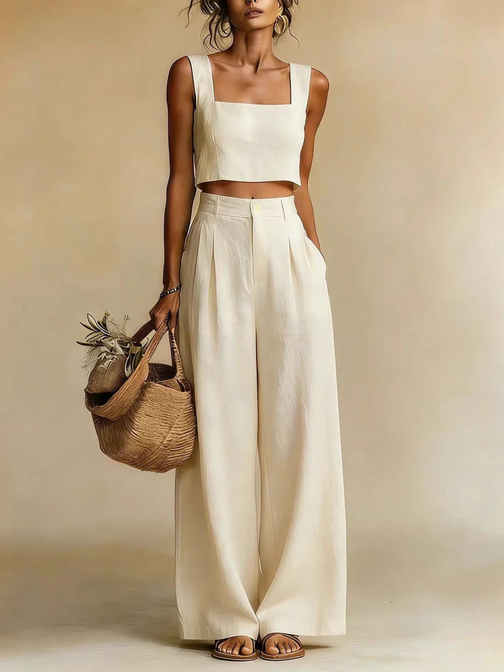 Palazzo Trouser and Top 2-Piece Set for Women