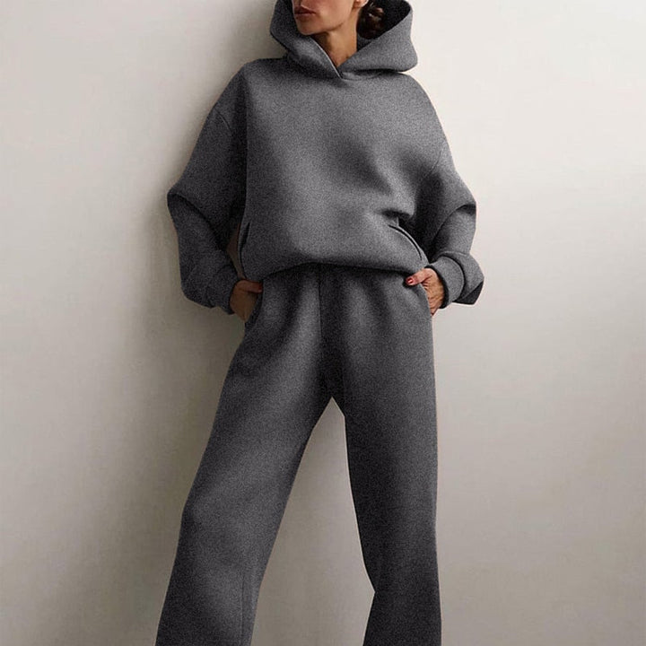 Oversized Hoodie and Jogger Set for Women