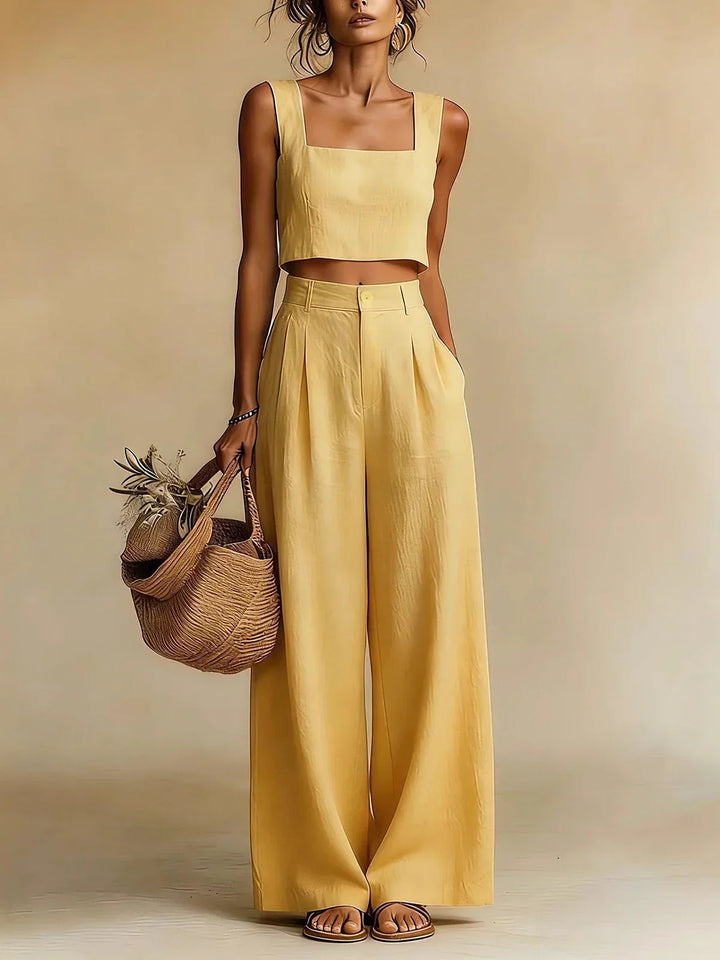 Palazzo Trouser and Top 2-Piece Set for Women