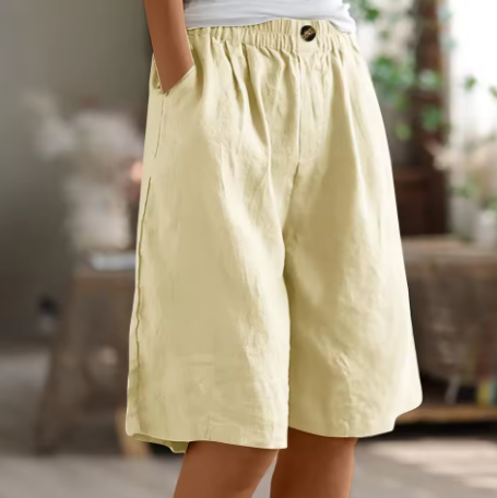 Long Shorts with Pockets for Women
