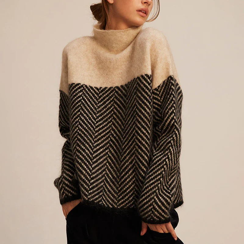 Cashmere Turtleneck Sweater for Women