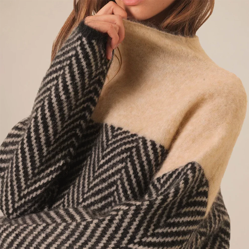 Cashmere Turtleneck Sweater for Women