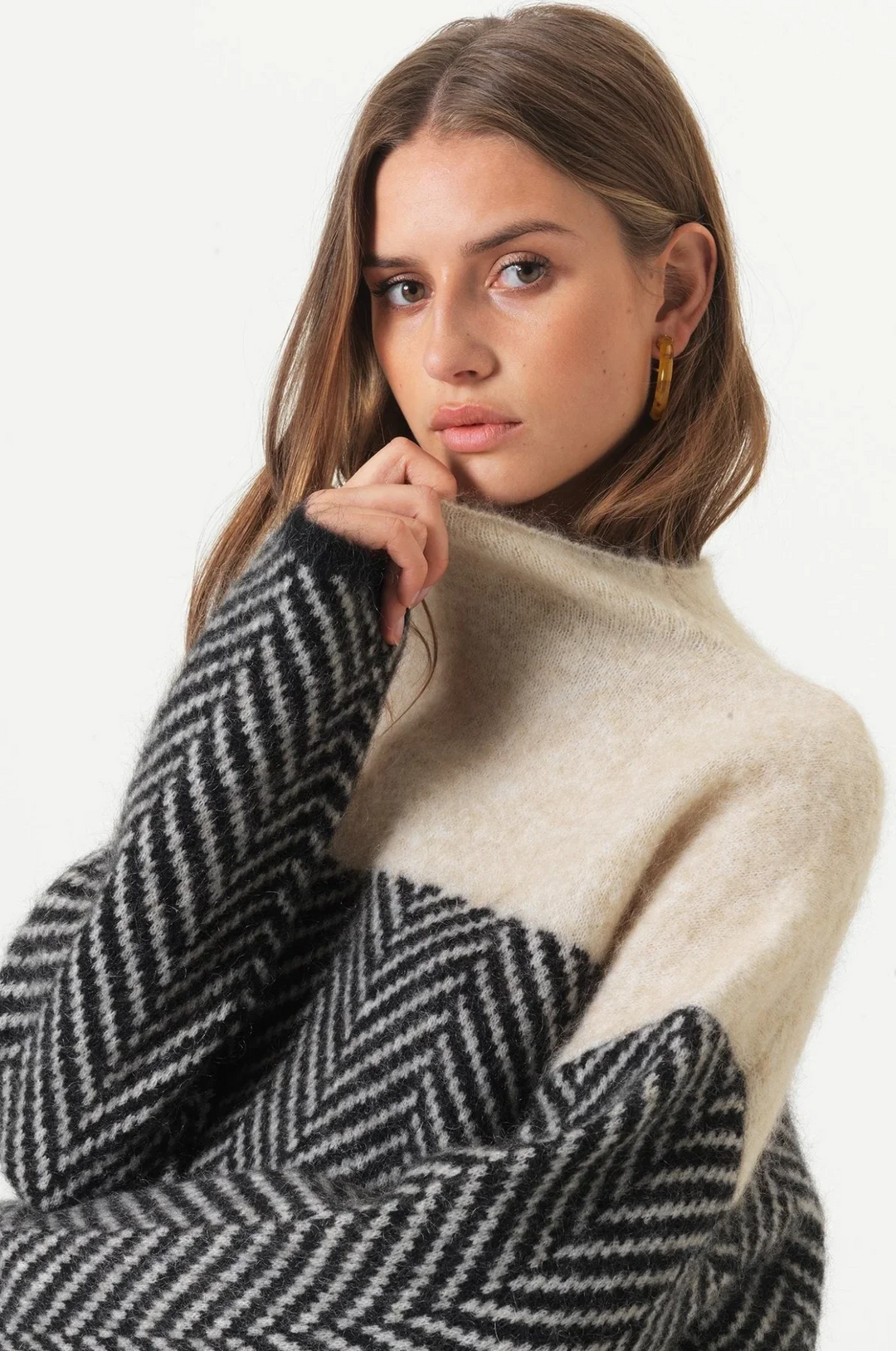 Cashmere Turtleneck Sweater for Women