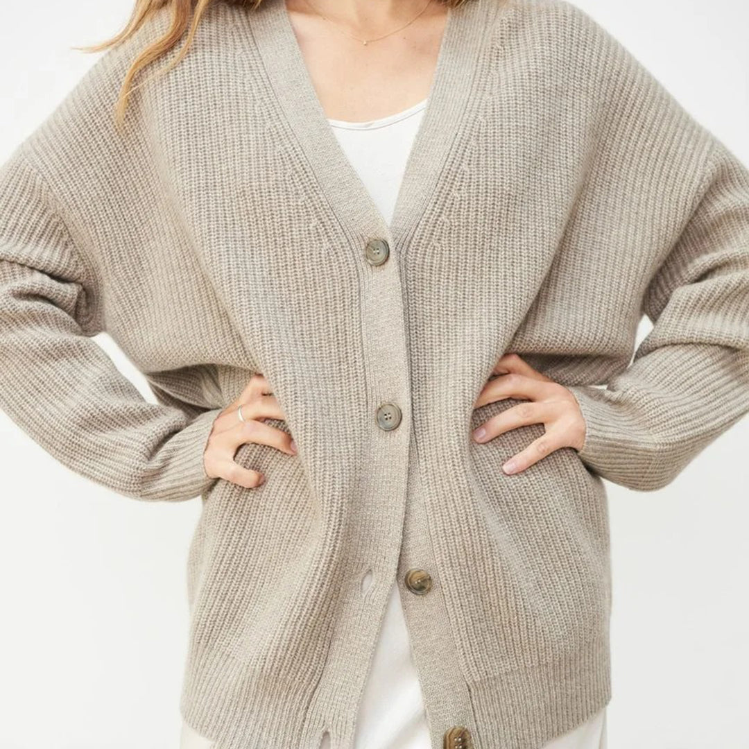 Oversized Cashmere Cardigan for Women