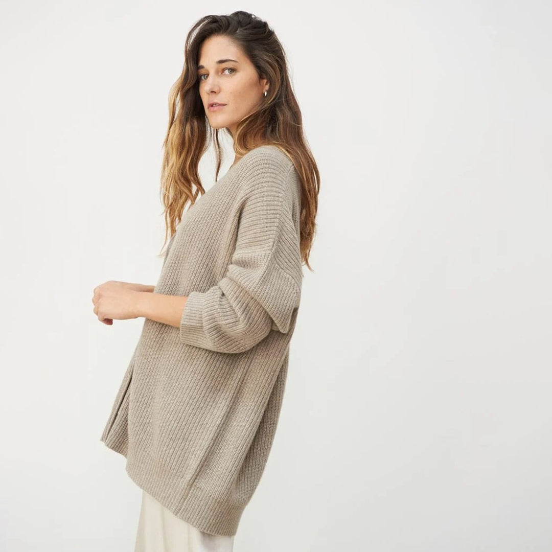 Oversized Cashmere Cardigan for Women
