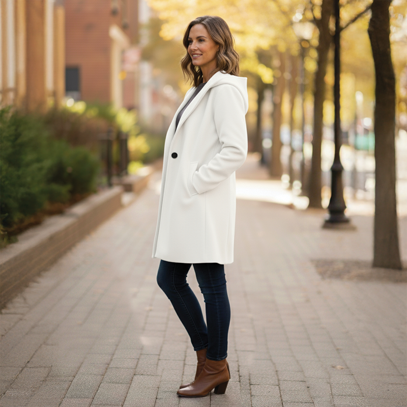 Oversized Hooded Coat for Women