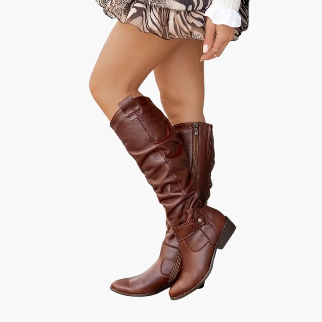 Knee High Slouch Boots for Women