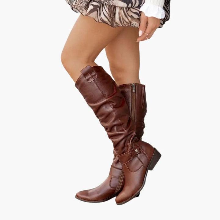 Knee High Slouch Boots for Women