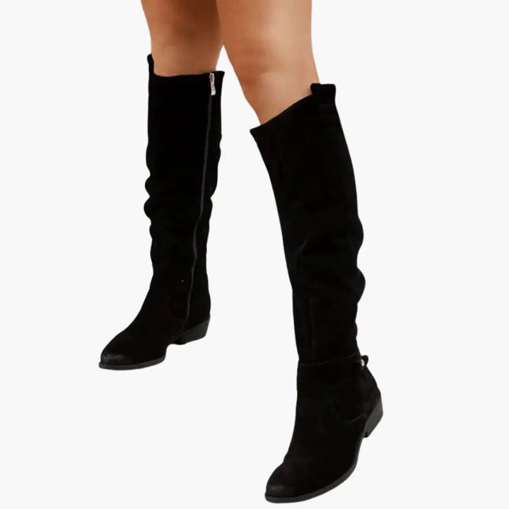 Knee High Slouch Boots for Women