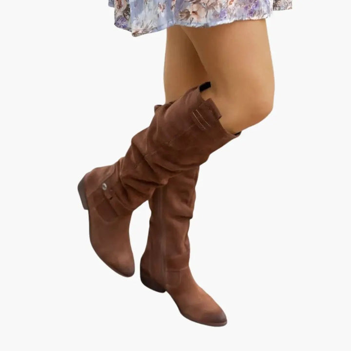 Knee High Slouch Boots for Women