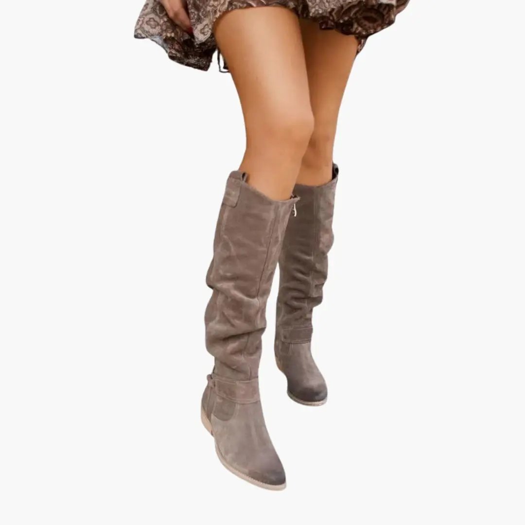 Knee High Slouch Boots for Women