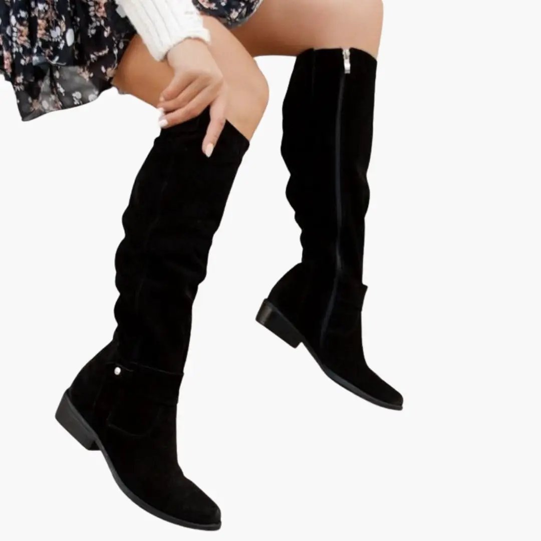 Knee High Slouch Boots for Women