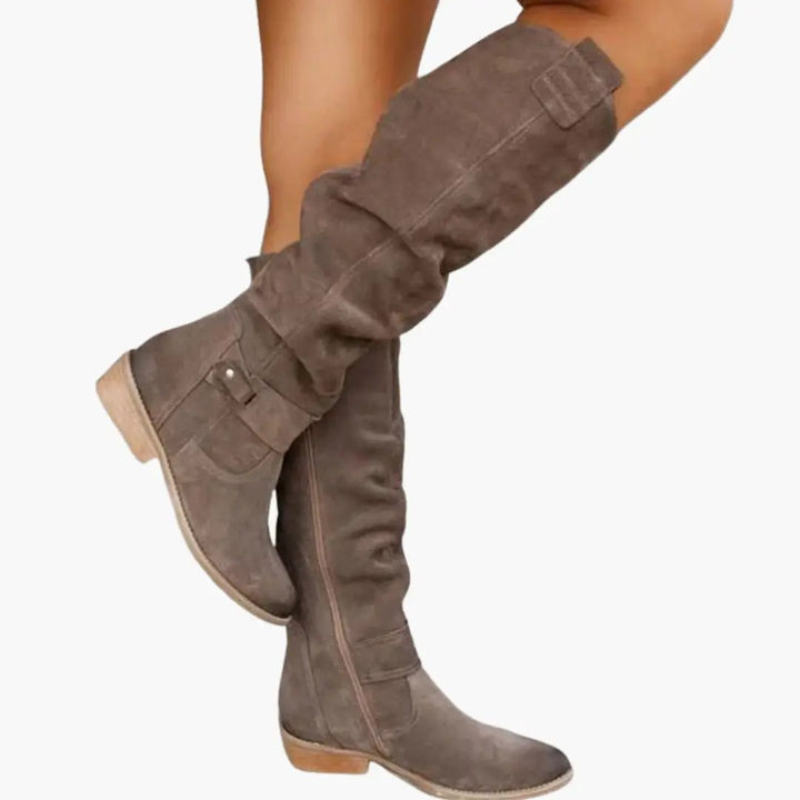 Knee High Slouch Boots for Women