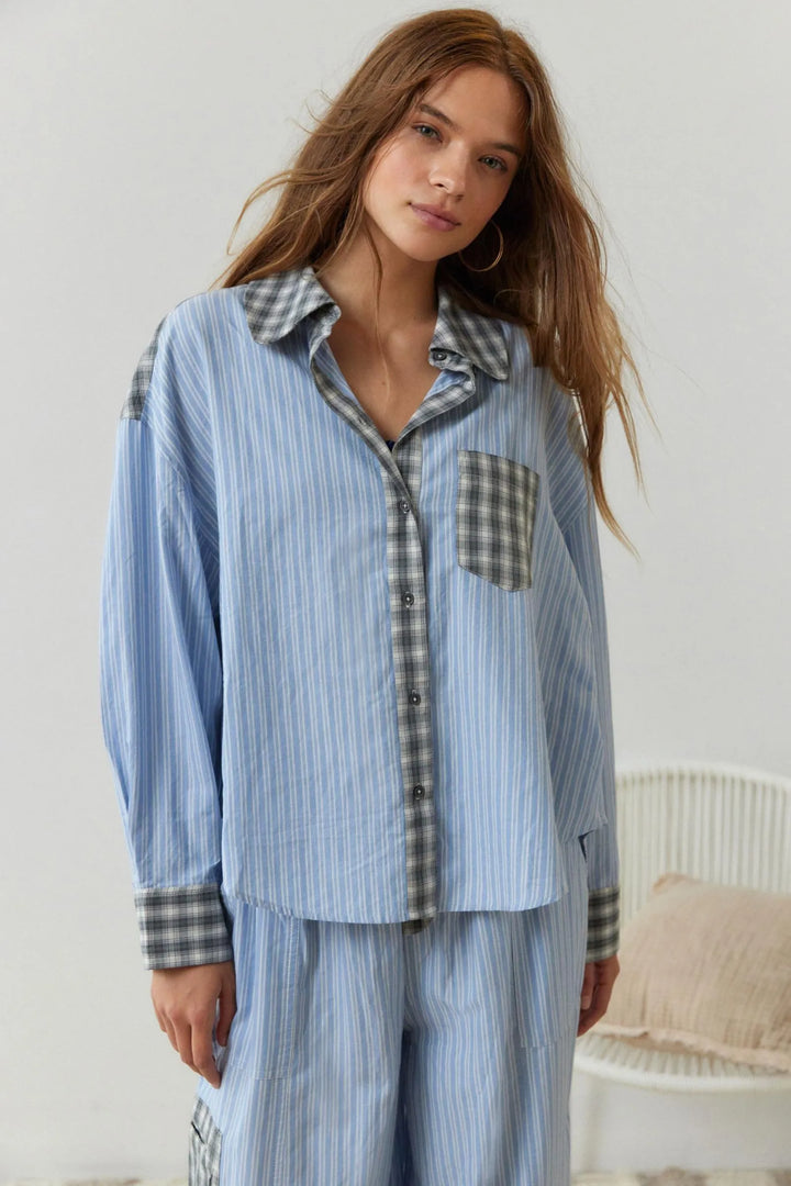 Soft Stretch Two-Piece Pyjama Set for Women
