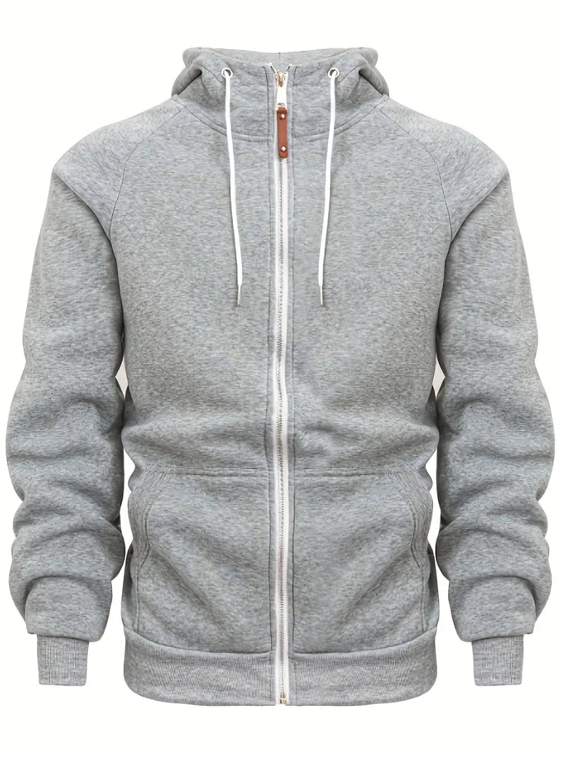 Full Zip Hooded Sweatshirt for Men