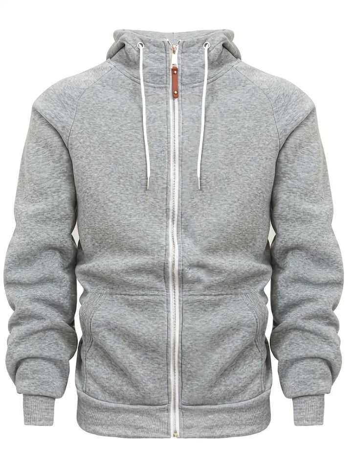 Full Zip Hooded Sweatshirt for Men