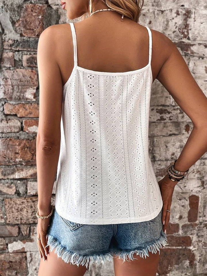 Lace V-Neck Cami Top for Women