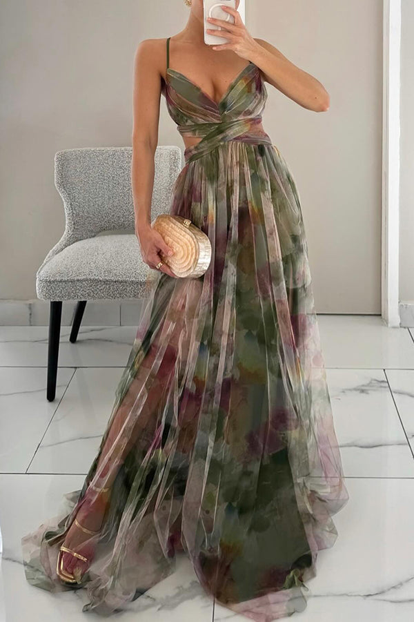 Elegant Floral Maxi Dress for Effortless Style
