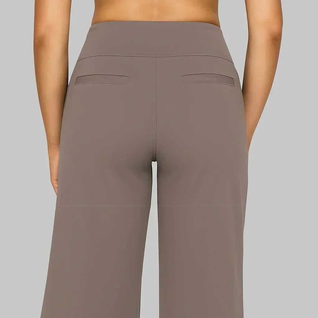 High-Waisted Wide-Leg Trousers for Women