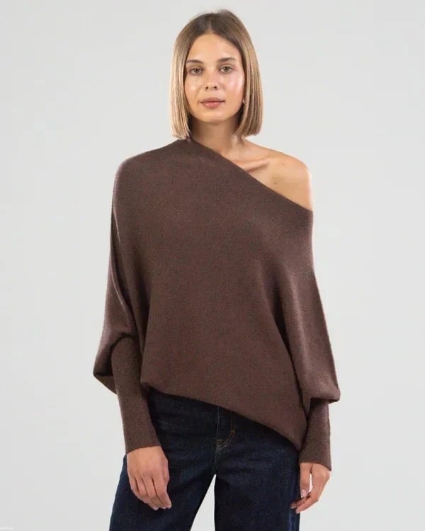 Cashmere Crew Neck Sweater for Women