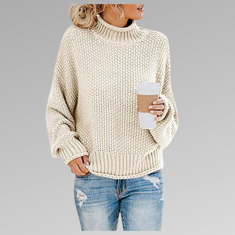 Ribbed Knit Sweater for Women