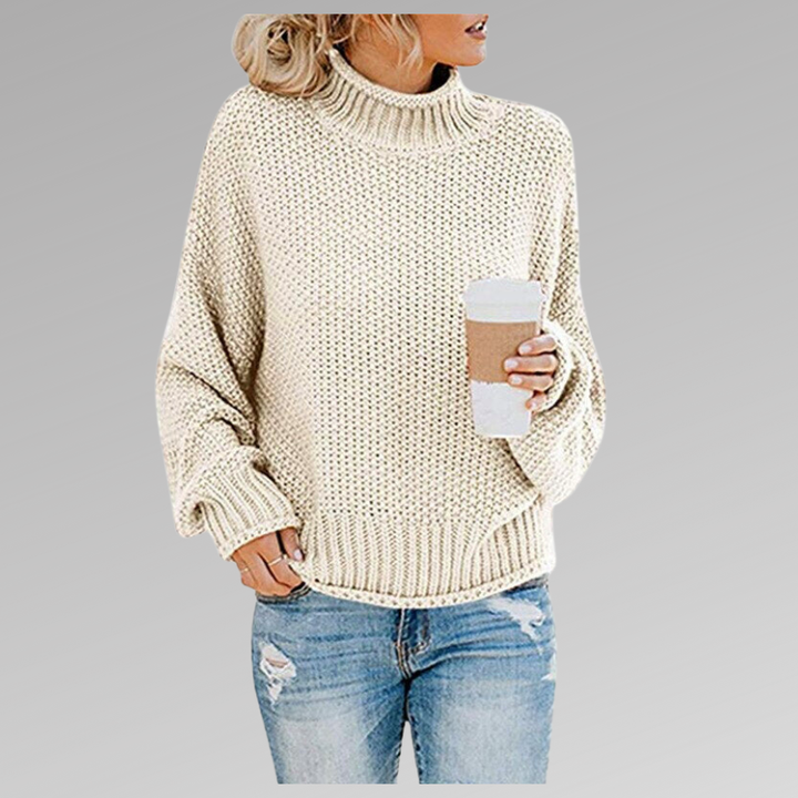 Ribbed Knit Sweater for Women